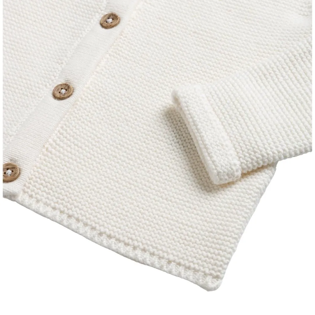 Stellou & Friends 100% Cotton Baby, Toddler and Kids Cardigan Sweater