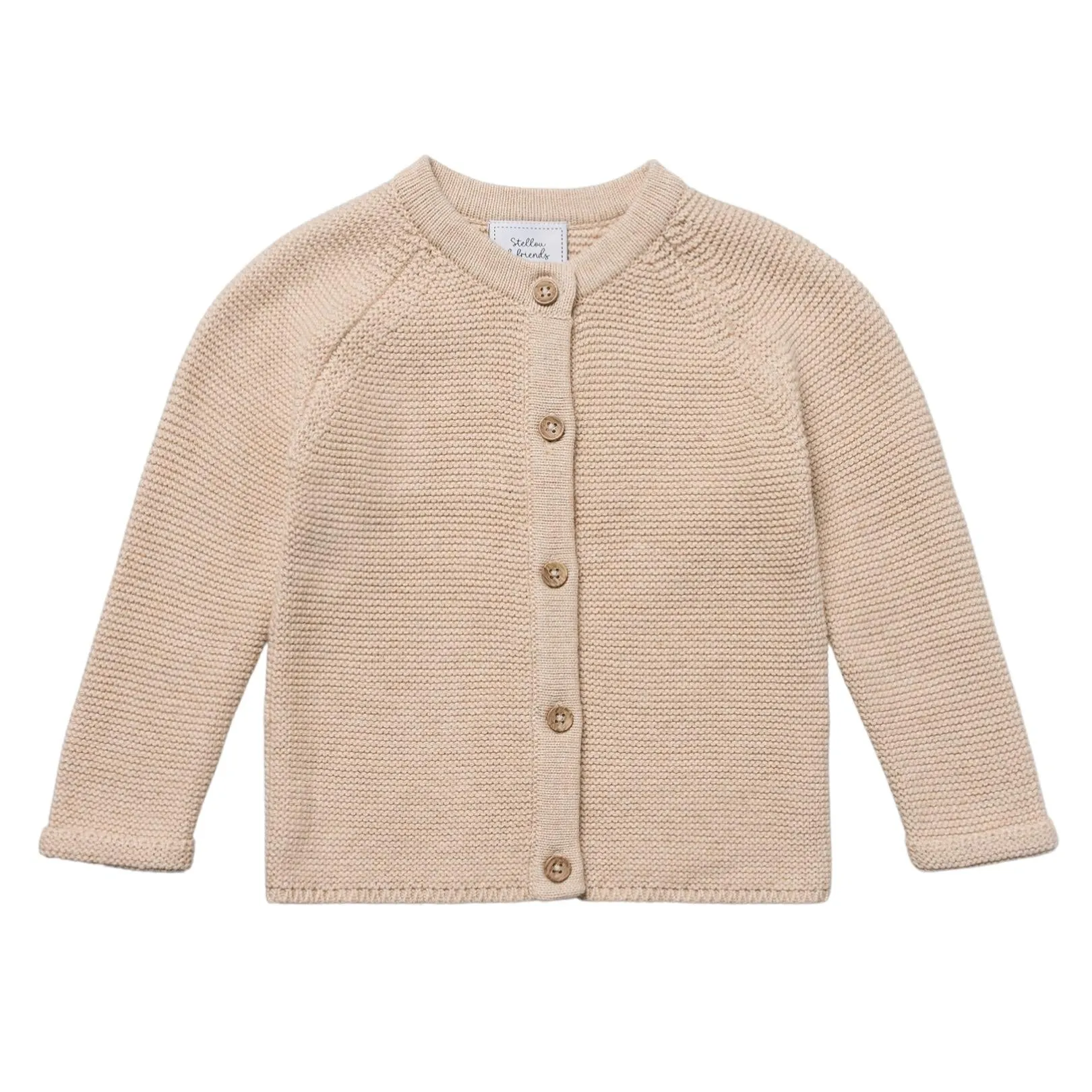 Stellou & Friends 100% Cotton Baby, Toddler and Kids Cardigan Sweater