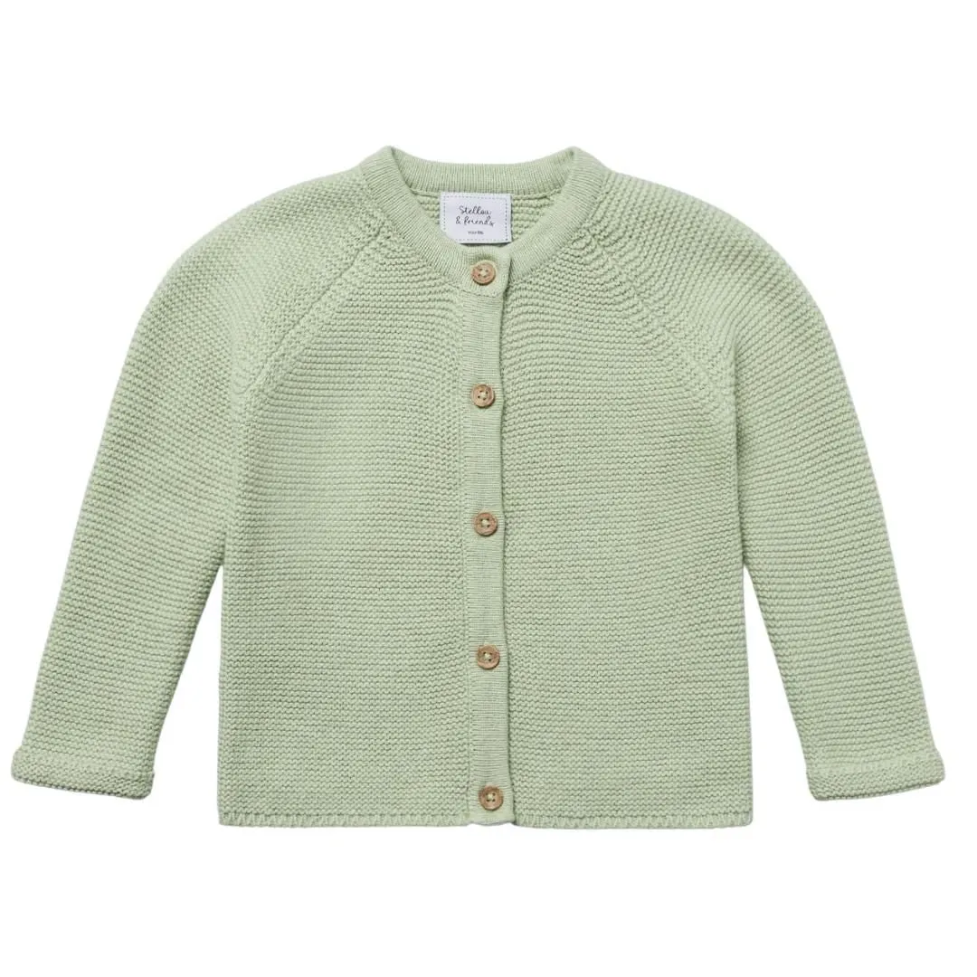 Stellou & Friends 100% Cotton Baby, Toddler and Kids Cardigan Sweater