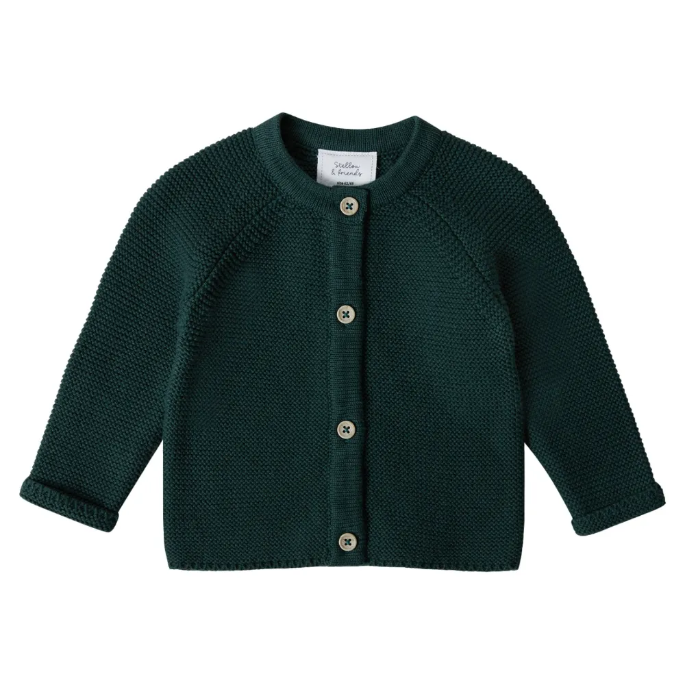 Stellou & Friends 100% Cotton Baby, Toddler and Kids Cardigan Sweater