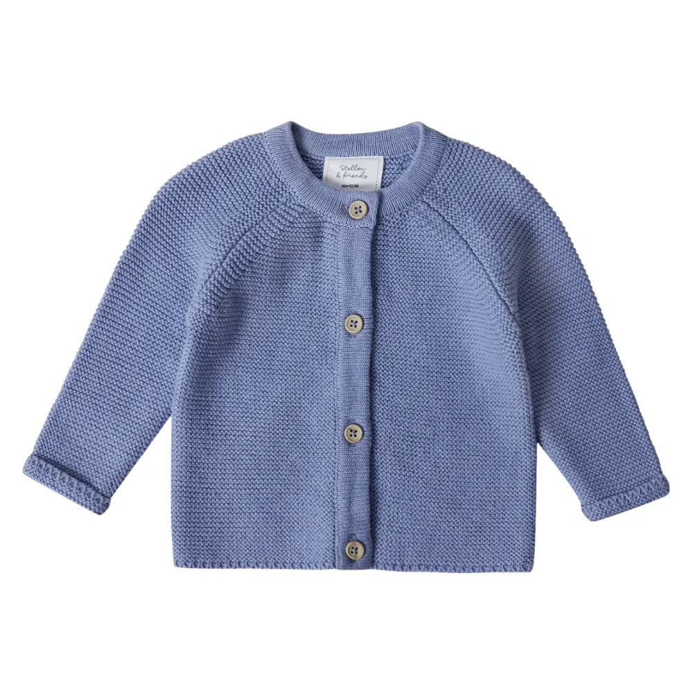 Stellou & Friends 100% Cotton Baby, Toddler and Kids Cardigan Sweater