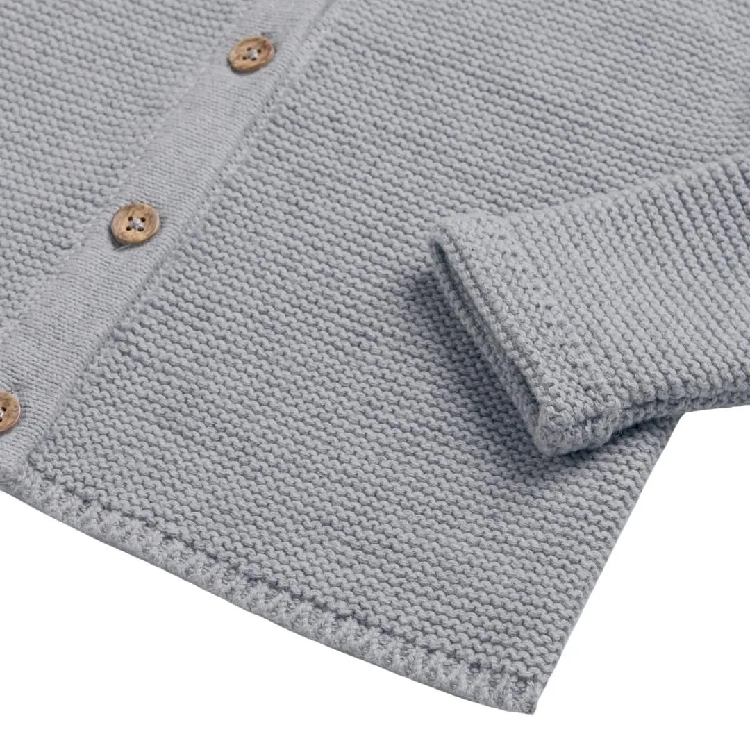 Stellou & Friends 100% Cotton Baby, Toddler and Kids Cardigan Sweater