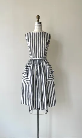 Stripe Study Dress | 1950s