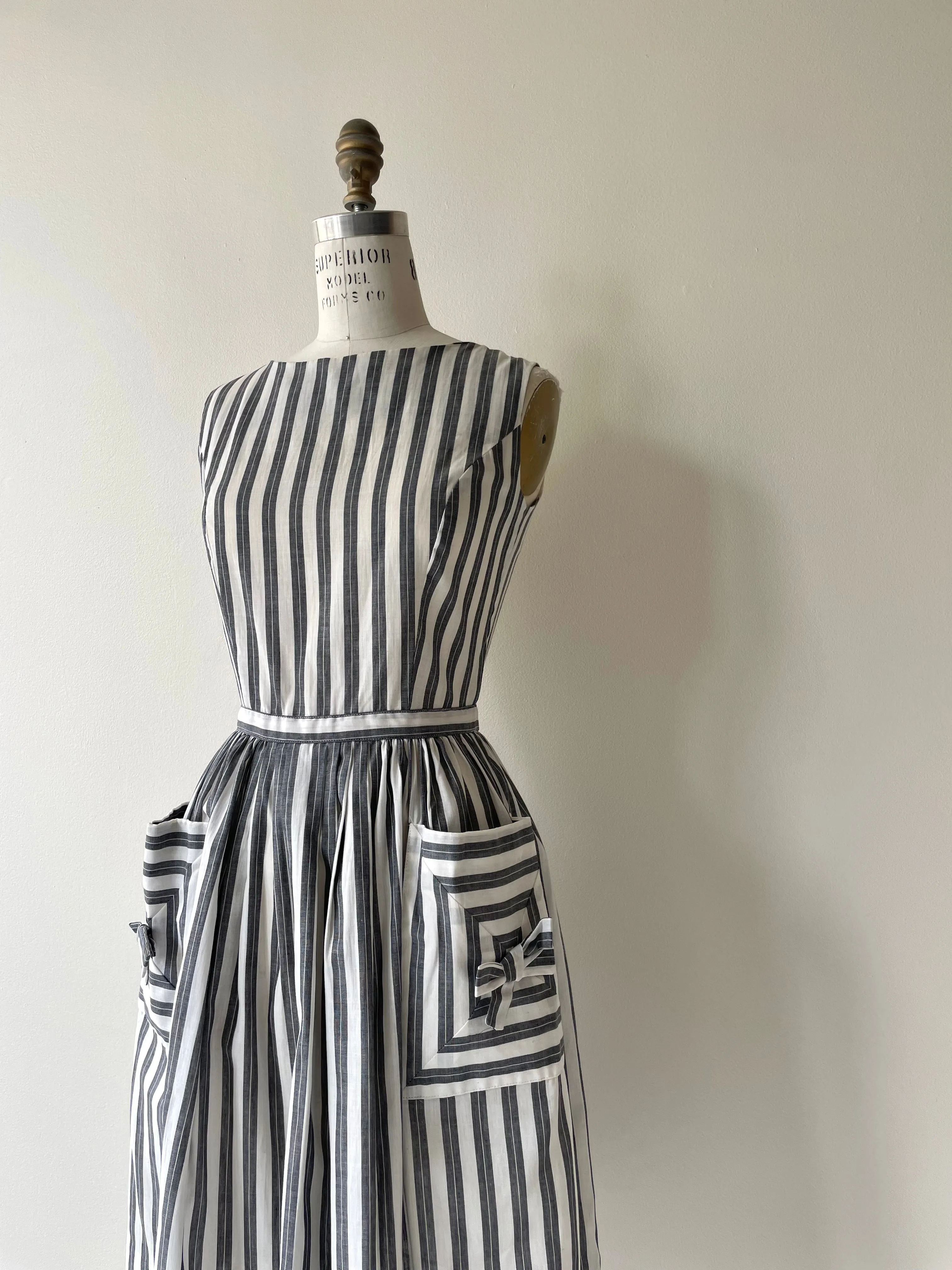 Stripe Study Dress | 1950s