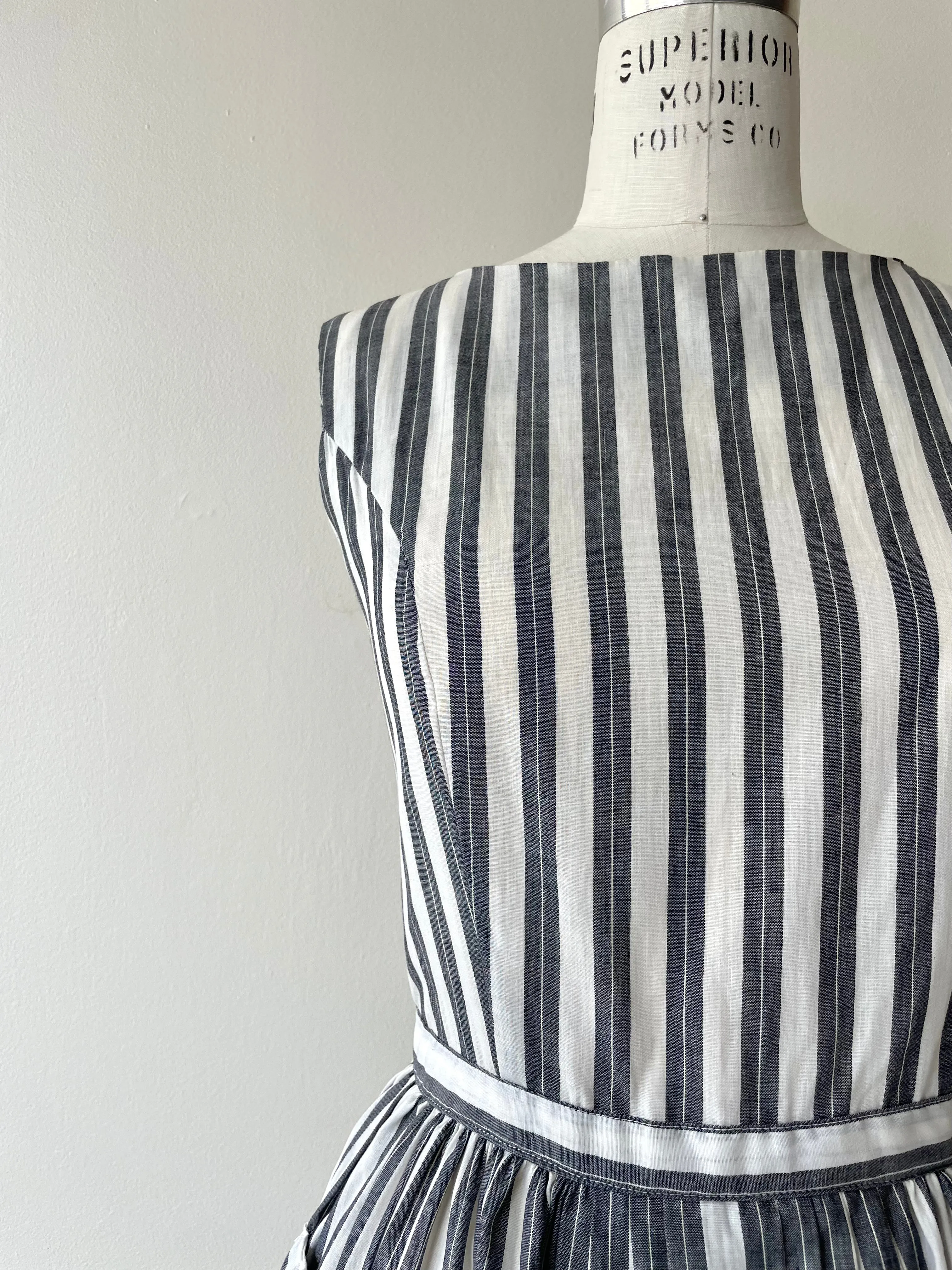 Stripe Study Dress | 1950s