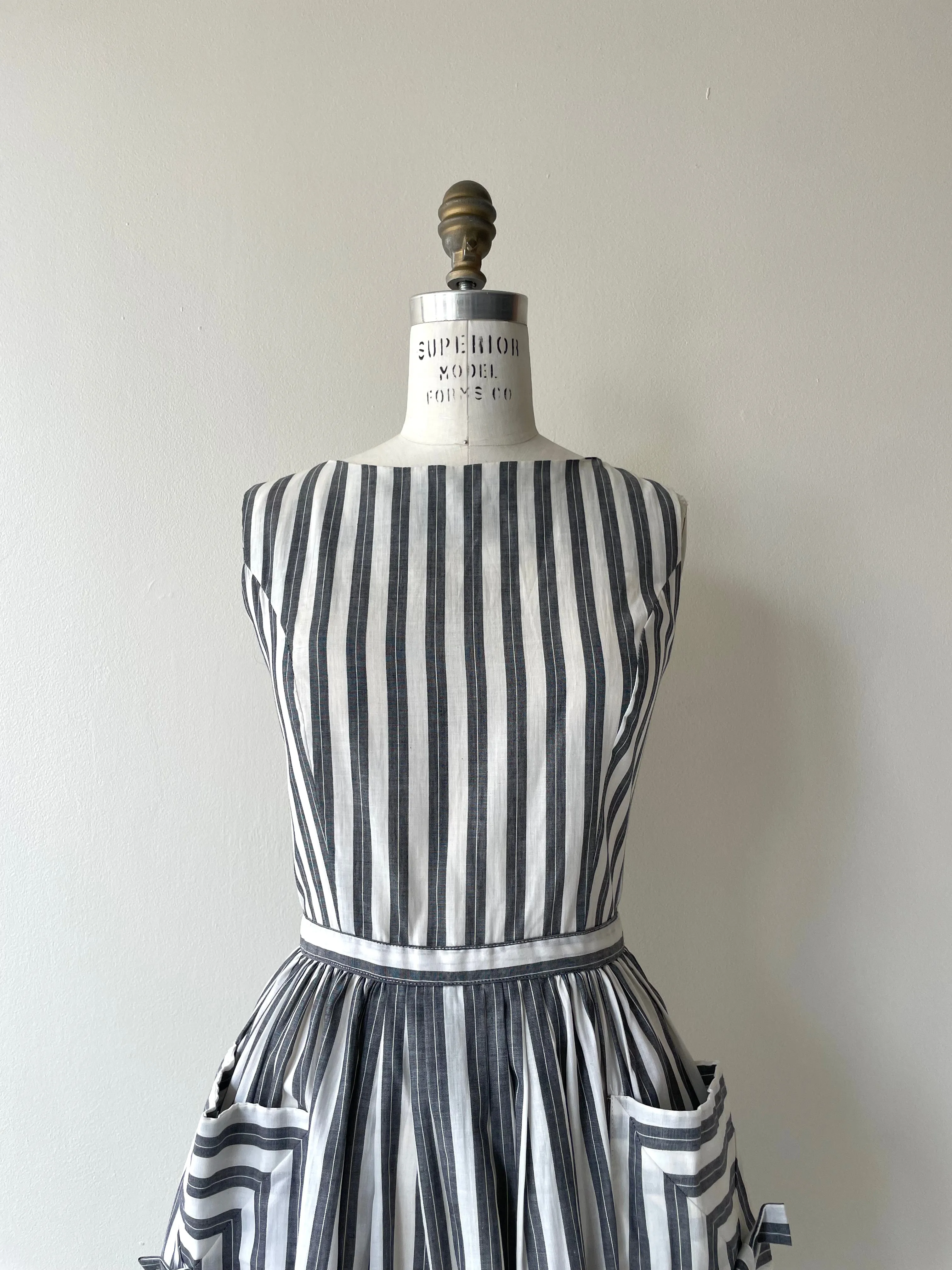 Stripe Study Dress | 1950s