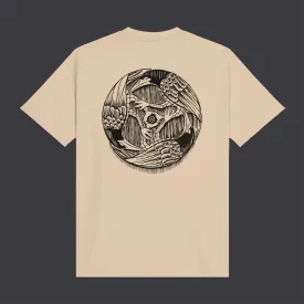 Three Ravens Tee Beige