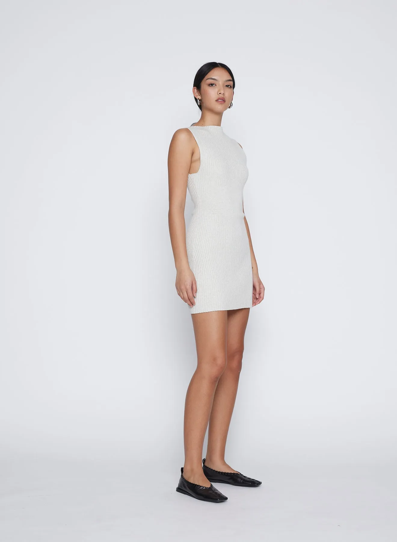 TORY DRESS (ECRU)