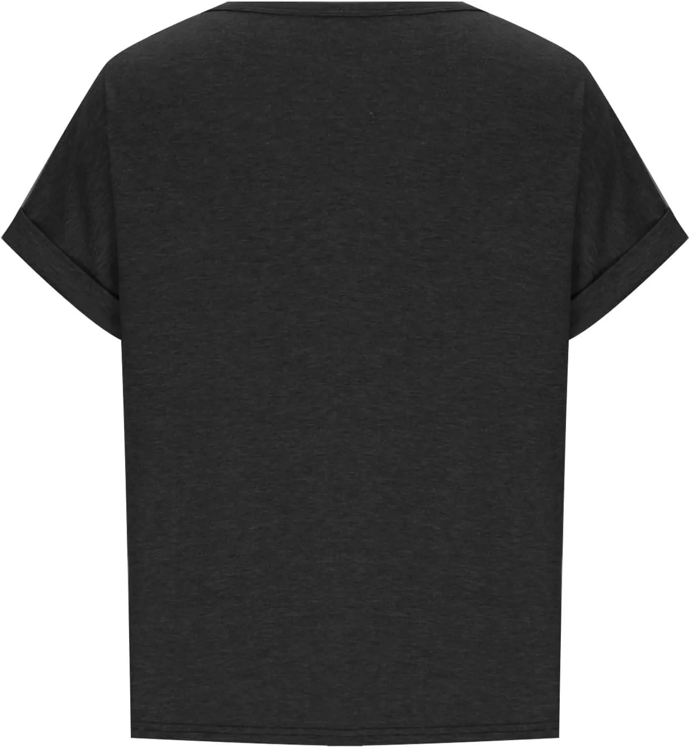 Womens Henley Shirt Buttons Decor Short Sleeve Tunic Tops Blouses for Women 2024 Summer Loose Fit Solid T Shirts